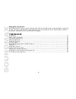 Предварительный просмотр 30 страницы SoundMax SM-CMD3000 Instruction Manual