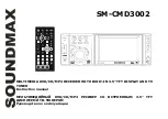 SoundMax SM-CMD3002 Instruction Manual предпросмотр