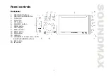 Предварительный просмотр 7 страницы SoundMax SM-CMD3002 Instruction Manual