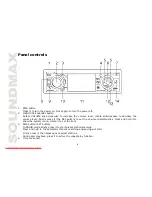 Предварительный просмотр 8 страницы SoundMax SM-CMD3003 Instruction Manual