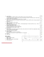 Preview for 9 page of SoundMax SM-CMD3003 Instruction Manual