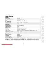 Предварительный просмотр 33 страницы SoundMax SM-CMD3003 Instruction Manual