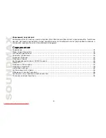 Предварительный просмотр 34 страницы SoundMax SM-CMD3003 Instruction Manual