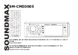 SoundMax SM-CMD3005 Instruction Manual предпросмотр