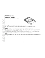 Preview for 6 page of SoundMax SM-CMD3006 Instruction Manual