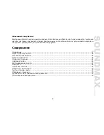 Предварительный просмотр 37 страницы SoundMax SM-CMD3006 Instruction Manual