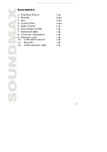 Preview for 4 page of SoundMax SM-CMD3011 Instruction Manual