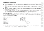 Preview for 5 page of SoundMax SM-CMD302 Instruction Manual