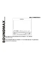 Предварительный просмотр 1 страницы SoundMax SM-CMMD7000 Instruction Manual