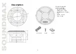 Предварительный просмотр 2 страницы SoundMax SM-CSC503 Instruction Manual