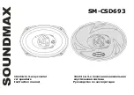 SoundMax SM-CSD693 Instruction Manual preview