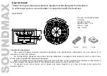 Предварительный просмотр 2 страницы SoundMax SM-CSL502 Instruction Manual