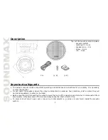 Preview for 2 page of SoundMax SM-CSM403 Instruction Manual