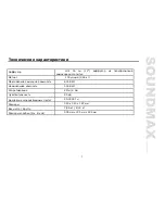 Предварительный просмотр 7 страницы SoundMax SM-CSP12 Instruction Manual