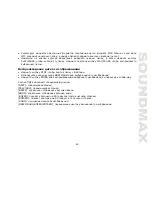 Предварительный просмотр 43 страницы SoundMax SM-DVD5111 Instruction Manual