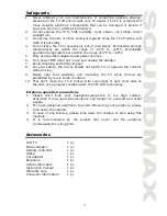 Предварительный просмотр 3 страницы SoundMax SM-LCD710 Instruction Manual