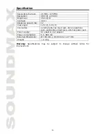 Предварительный просмотр 10 страницы SoundMax SM-LCD710 Instruction Manual