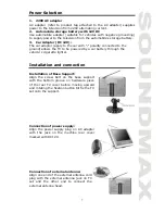 Предварительный просмотр 7 страницы SoundMax SM-LCD711 Instruction Manual