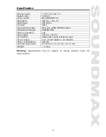 Предварительный просмотр 11 страницы SoundMax SM-LCD715 Instruction Manual