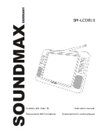 Preview for 1 page of SoundMax SM-LCD810 Instruction Manual