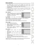 Предварительный просмотр 7 страницы SoundMax SM-LCD811 Instruction Manual