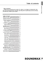 Preview for 3 page of SoundMax SM-LED22M06 Instruction Manual