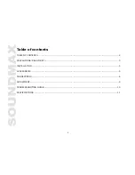 Предварительный просмотр 2 страницы SoundMax SM-SA1004 Onstruction Manual