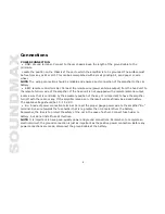 Предварительный просмотр 6 страницы SoundMax SM-SA1004 Onstruction Manual