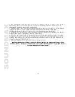 Предварительный просмотр 14 страницы SoundMax SM-SA1004 Onstruction Manual