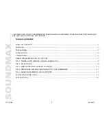 Предварительный просмотр 2 страницы SoundMax SM-SA602 Instruction Manual