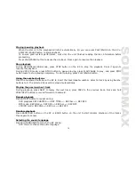 Preview for 15 page of SoundMax Soundmax SM-CMD3010 Instruction Manual