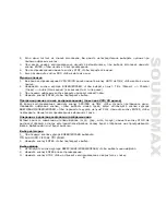 Preview for 43 page of SoundMax Soundmax SM-CMD3010 Instruction Manual