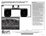 Preview for 2 page of Soundoff Signal 100J Series Quick Start Manual