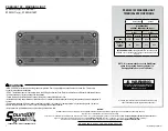 Предварительный просмотр 1 страницы Soundoff Signal EPSSC0JX Series Manual