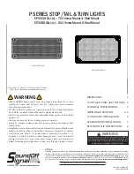 Предварительный просмотр 1 страницы Soundoff Signal EPSSC0JY Series Manual