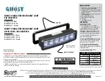 Предварительный просмотр 1 страницы Soundoff Signal GHOST EGHSTE5 B Series Quick Start Manual