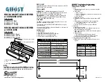 Предварительный просмотр 2 страницы Soundoff Signal GHOST EGHSTE5 B Series Quick Start Manual