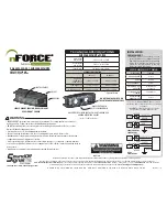 Soundoff Signal nFORCE ENFSSS**-Single Series Installation Instructions Manual предпросмотр