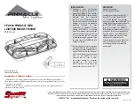 Предварительный просмотр 1 страницы Soundoff Signal PINNACLE Mini Lightbar Manual