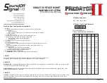 Preview for 2 page of Soundoff Signal PREDATOR II Assembly Instructions