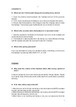 Preview for 4 page of SoundPeats A7 Pro Faq