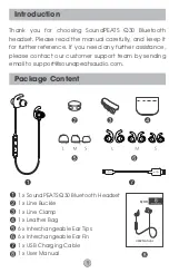 Preview for 2 page of SoundPeats Q30 User Manual