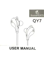 SoundPeats QY7 User Manual preview