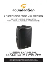 Preview for 1 page of soundsation 12AX HYPER-PRO TOP 15AX User Manual