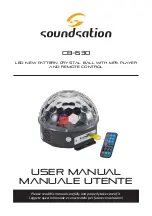 Preview for 1 page of soundsation CB-630 User Manual