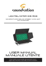 Предварительный просмотр 1 страницы soundsation LIGHTBLASTER 616 RGB User Manual