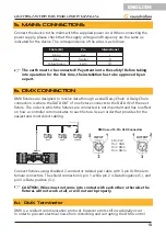 Предварительный просмотр 9 страницы soundsation LIGHTBLASTER 616 RGB User Manual