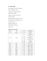 Предварительный просмотр 2 страницы soundsation MHL-10W-36-RGBW Product Instruction