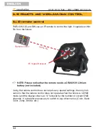 Предварительный просмотр 14 страницы soundsation PAR-10W-5-B/BW User Manual