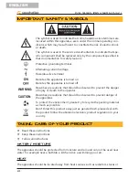 Preview for 4 page of soundsation PAR-18-18W-IP65 User Manual